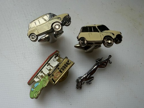 Vintage motoring badges - vintage,