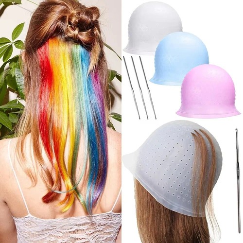 Hair highlighting cap and - hair,