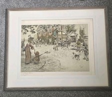 A Signed Print by Cecil Aldin