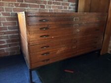 Vintage Plan Chest
