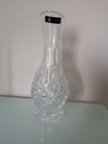 Thomas webb crystal carafe - webb,