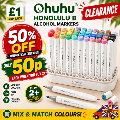 50p with discount ohuhu - 50p,