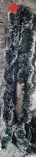 1m Green and white tinsel