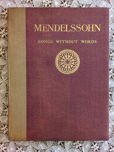 Mendelssohn songs without - songs,