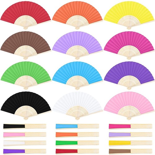 Party hand fan held tela - party,