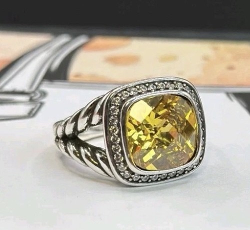 Citrine ring size - ring, 9