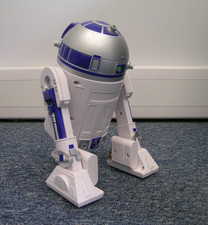 Disney Store Star Wars R2D2 Electronic Moving Figure with Sound and Light