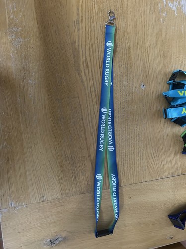 World rugby lanyard - world,