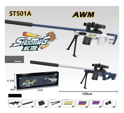 Sniper soft bullet gun - soft,