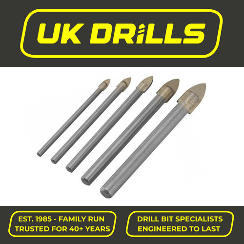 Glass tile drill bit - &,