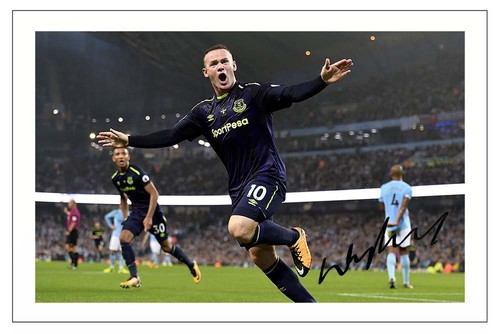 Wayne rooney signed - wayne, autograph