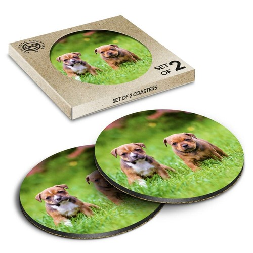 Boxed round coasters - 2,