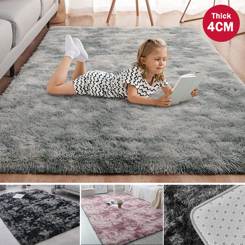 Non slip fluffy shaggy - fluffy, rugs