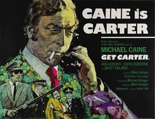 GET CARTER 1971 UK quad poster