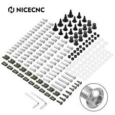 253PCS Fairing Bolts Clips Kit Stainless Steel For Honda CBR 600RR 1000RR 1100XX