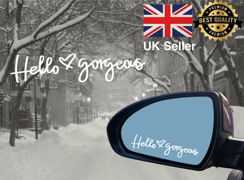 Hello gorgeous 12cm 3cm - 12cm, car