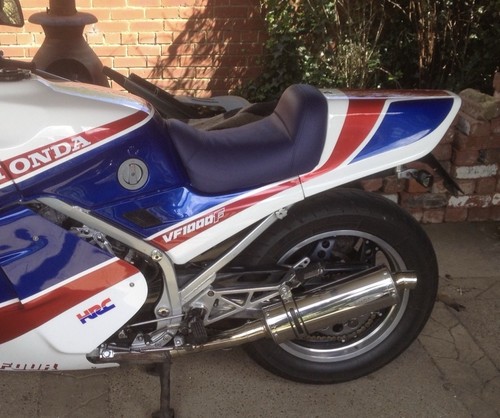 Honda vf1000fe single - vf1000fe, seat