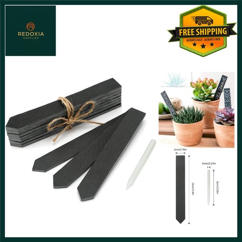 Elegant natural slate plant - natural,
