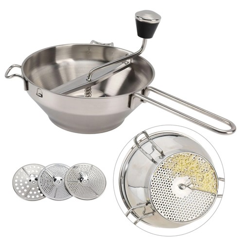 Vegetable mill manual - vegetable,