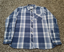 Weird Fish Shirt Mens XL Blue