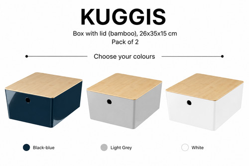 Ikea kuggis storage boxes with - kuggis,