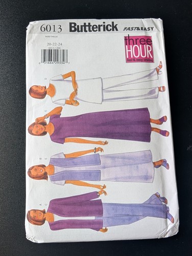 Butterick 6013 classic - 6013, ladies