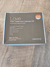 Harveys Love Your Table and Cabinet Kit - Care for your furniture Protection kit