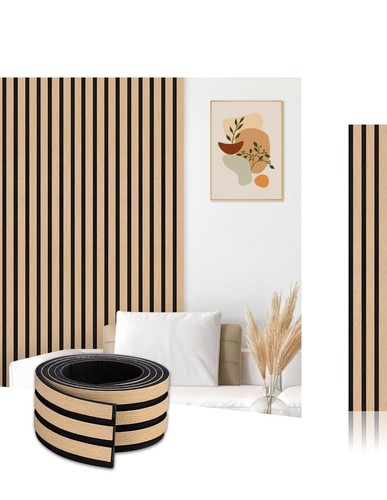 Self adhesive slat - adhesive, wall