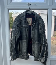 Genuine Triumph Men’s Motorcycle Jacket Size XXL Good Condition