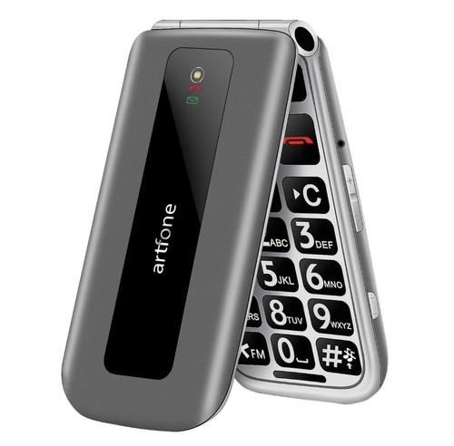Artfone f30 silver grey 4g - silver,