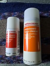 Office Depot Whiteboard Foam Cleaner & Whiteboard Conditioner - USED