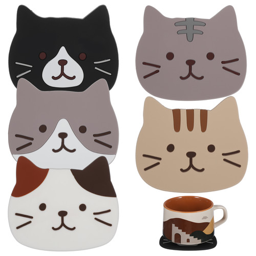 Pcs silicone cat - for, coffee