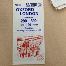 Oxford. South. Midland.   Bus