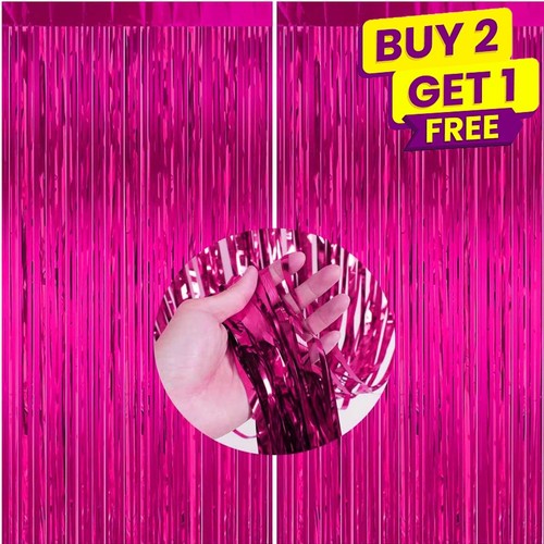 Foil fringe tinsel - 2m-3m,