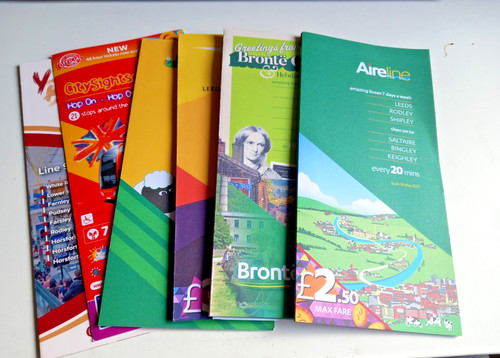 Bus timetables inc - 6, yorkshire