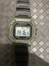 Sanda Mens Military Tough Sports LED Quartz Watch styled on a Square G Shock 