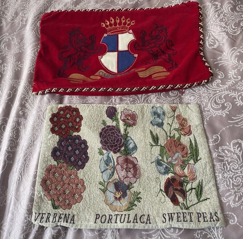 Pair vintage cushion - pair,