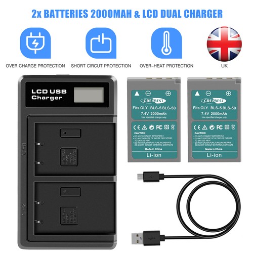 Bls bls50 battery for - 2x, bls-5