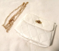 WOMEN'S WHITE FAUX LEATHER