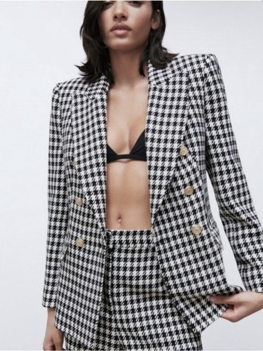 Zara tailored houndstooth - zara,