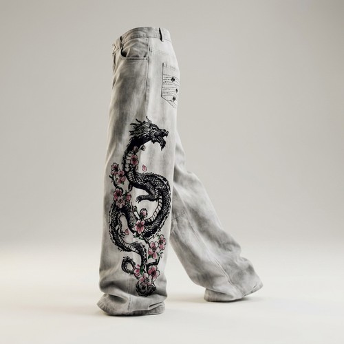 Men baggy dragon - men’s,