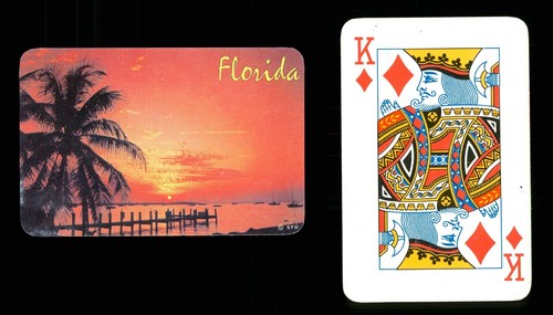 Playing card usa florida - x,