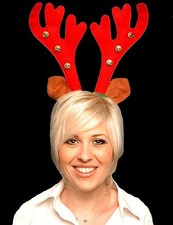 Reindeer Antlers With Bells