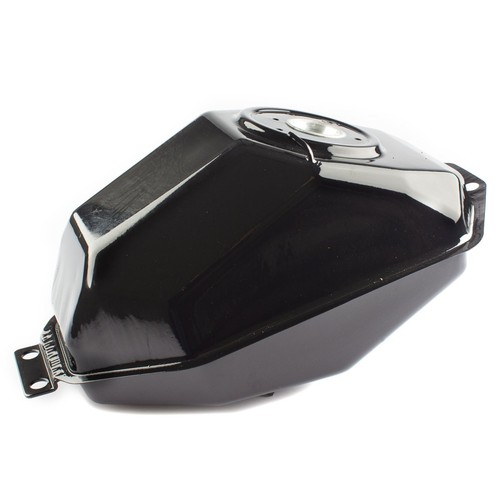 Fuel tank petrol black metal - black,