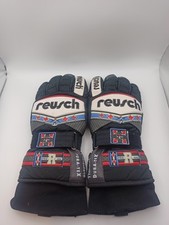 Reusch Thinsulate Dura-Tek Ski / Snowboard Gloves Blue Size 7 - Vintage / Retro