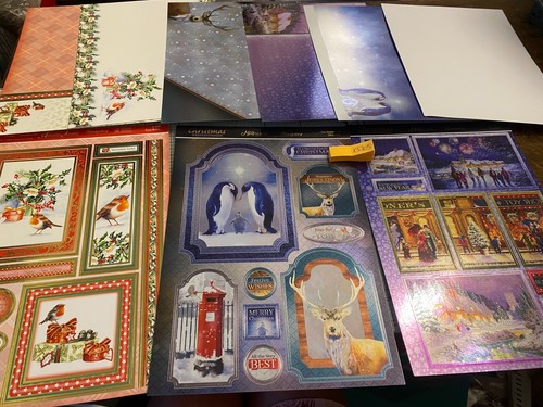 Hunkydory christmas card - christmas,