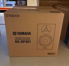 YAMAHA NS-BP401 Home Hifi Stereo Bookshelf 2-way Speakers Wired Black Pair NEW
