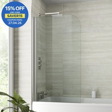 800mm Bath Shower Screen