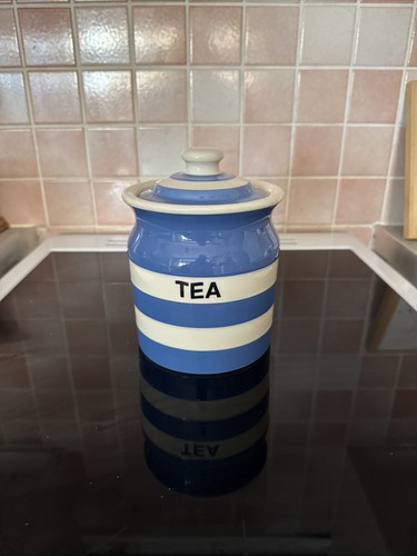 Green cornishware tea - cornishware,