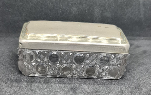 Vintage cut glass - vintage, trinket